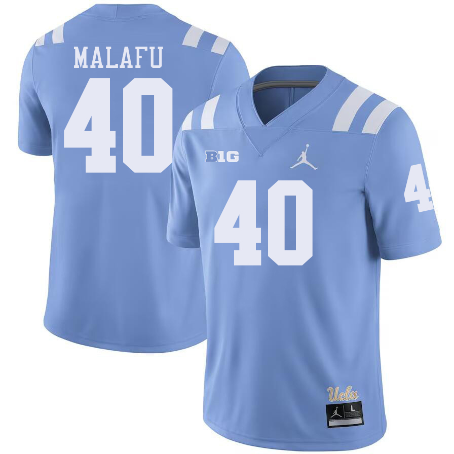 UCLA Bruins #40 Mone Malafu Big 10 Conference College Football Jerseys Stitched Sale-Power Blue